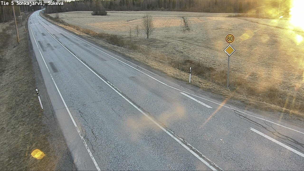 Kelikamerat Kuva Tie 5 Sonkajärvi, Sukeva, Sonkajärvi, Pohjois-Savo