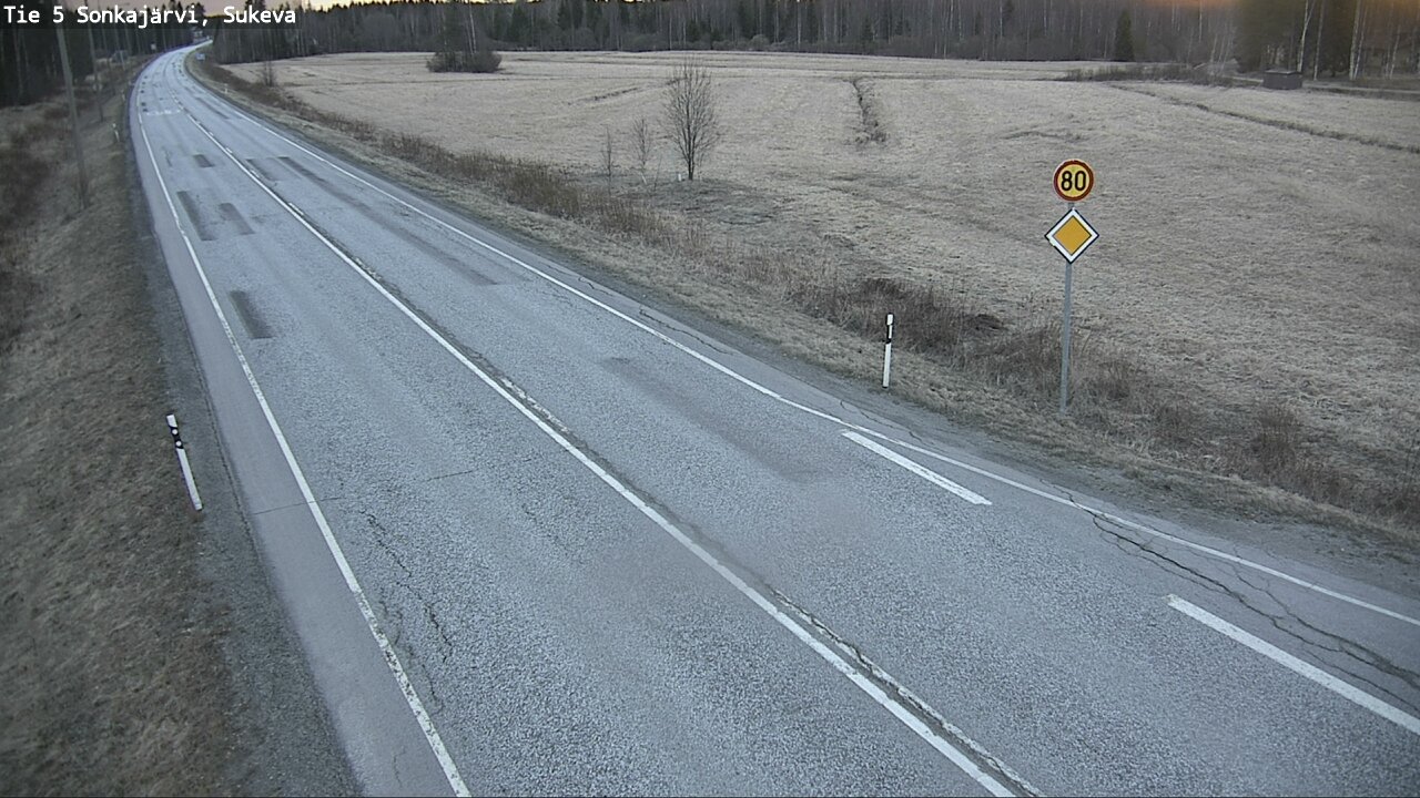 Kelikamerat Kuva Tie 5 Sonkajärvi, Sukeva, Sonkajärvi, Pohjois-Savo