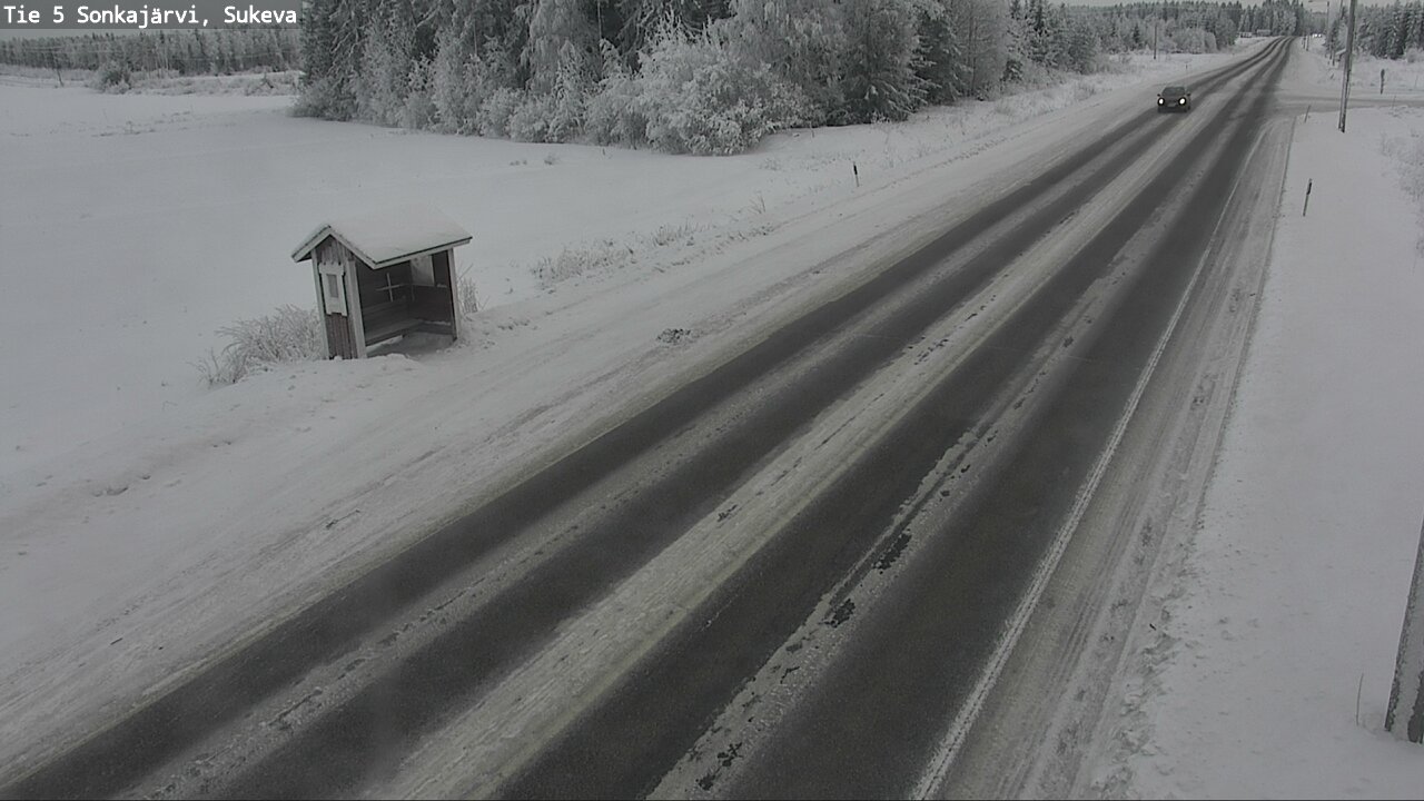 Weather Camera Image Road 5 Sonkajärvi, Sukeva, Sonkajärvi, Pohjois-Savo