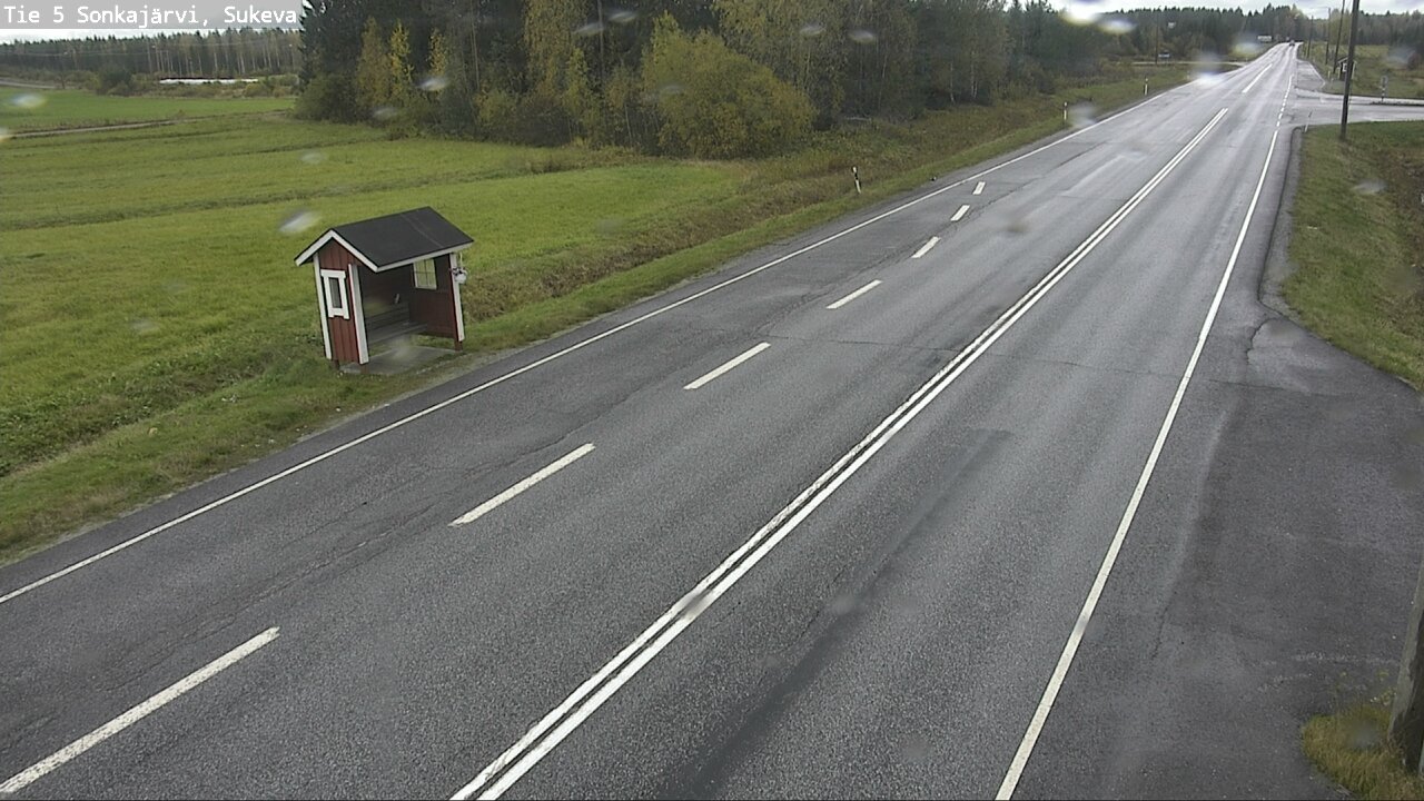 Weather Camera Image Road 5 Sonkajärvi, Sukeva, Sonkajärvi, Pohjois-Savo