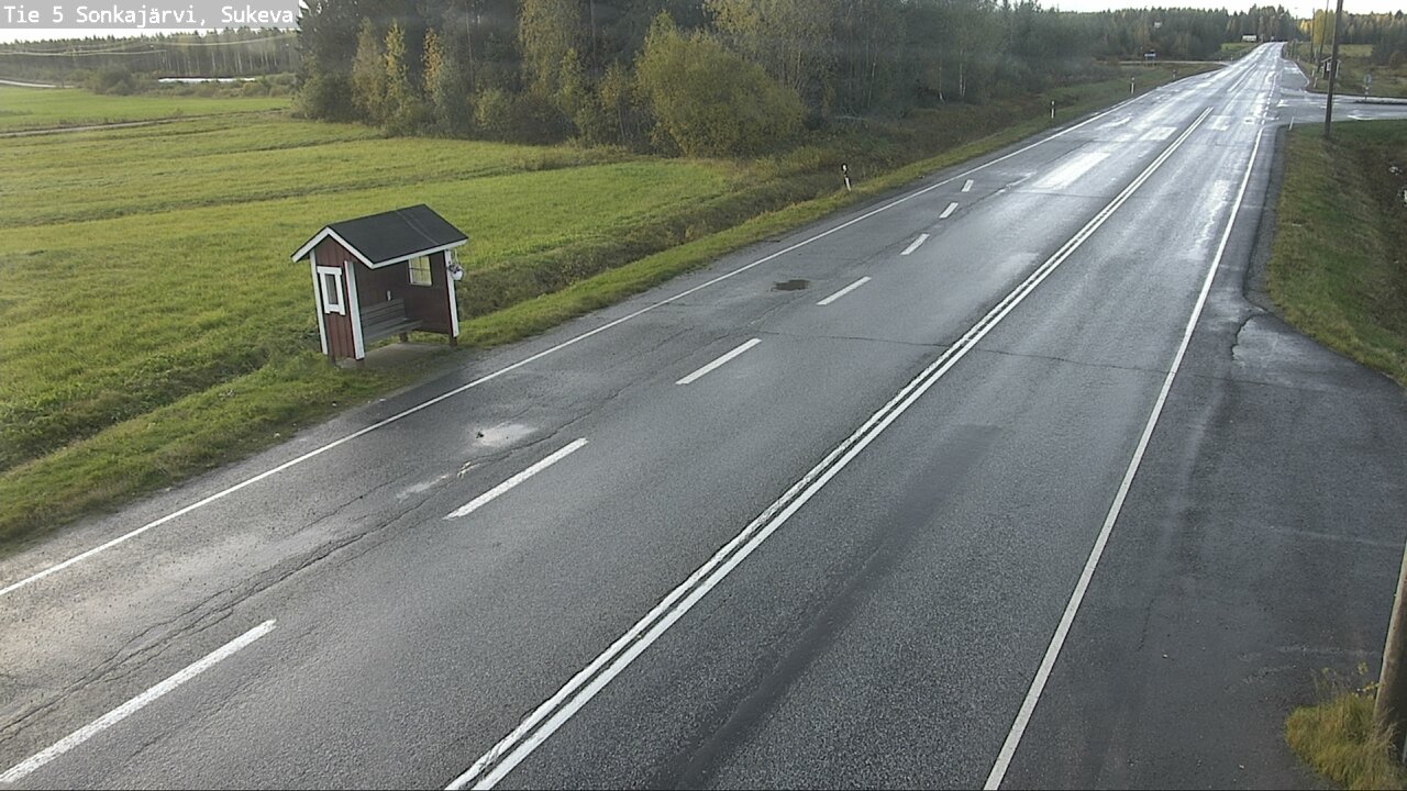 Weather Camera Image Road 5 Sonkajärvi, Sukeva, Sonkajärvi, Pohjois-Savo