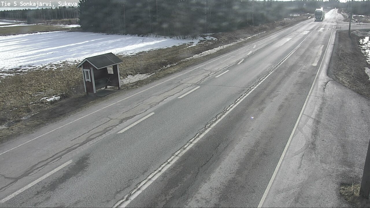 Weather Camera Image Road 5 Sonkajärvi, Sukeva, Sonkajärvi, Pohjois-Savo