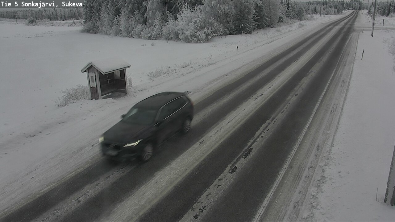 Weather Camera Image Road 5 Sonkajärvi, Sukeva, Sonkajärvi, Pohjois-Savo