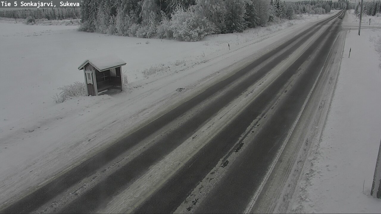 Weather Camera Image Road 5 Sonkajärvi, Sukeva, Sonkajärvi, Pohjois-Savo