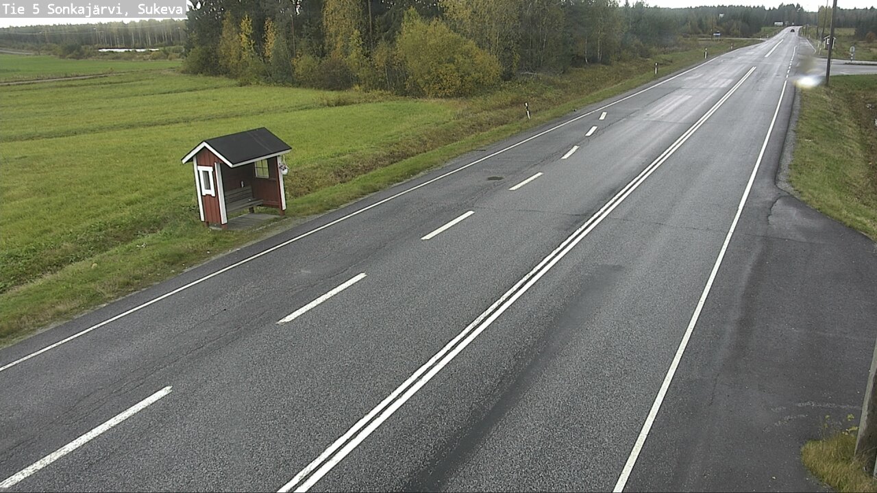 Weather Camera Image Road 5 Sonkajärvi, Sukeva, Sonkajärvi, Pohjois-Savo