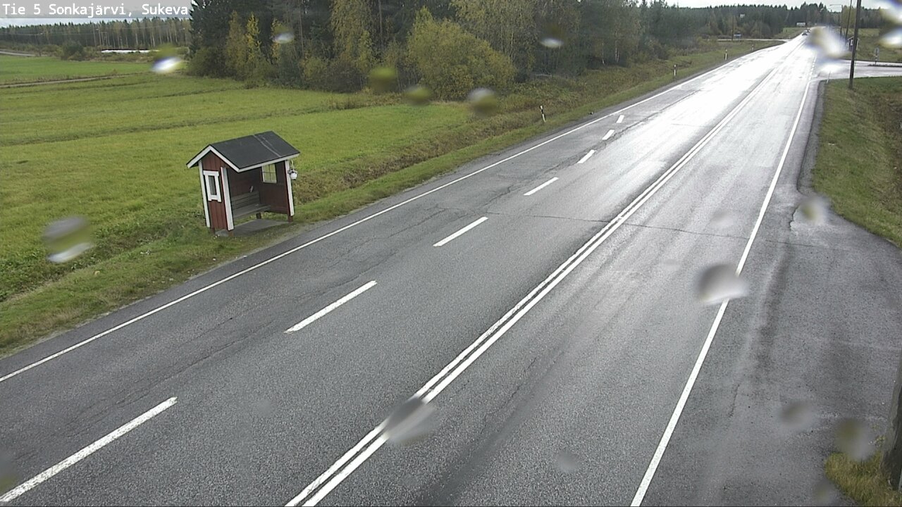 Weather Camera Image Road 5 Sonkajärvi, Sukeva, Sonkajärvi, Pohjois-Savo