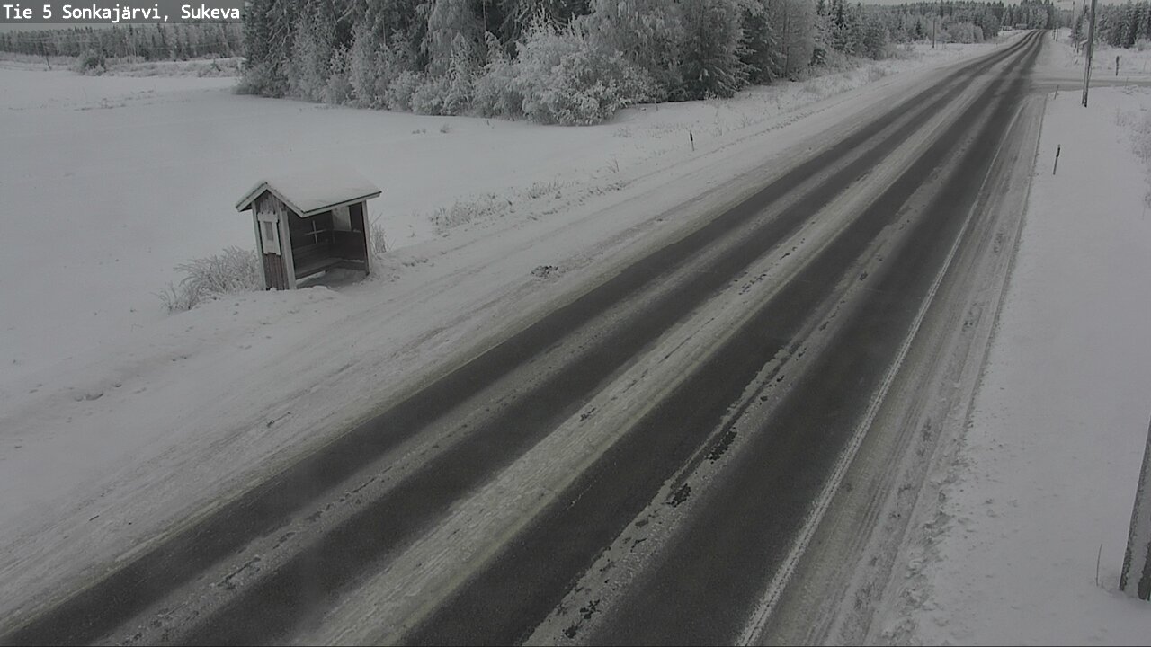 Weather Camera Image Road 5 Sonkajärvi, Sukeva, Sonkajärvi, Pohjois-Savo