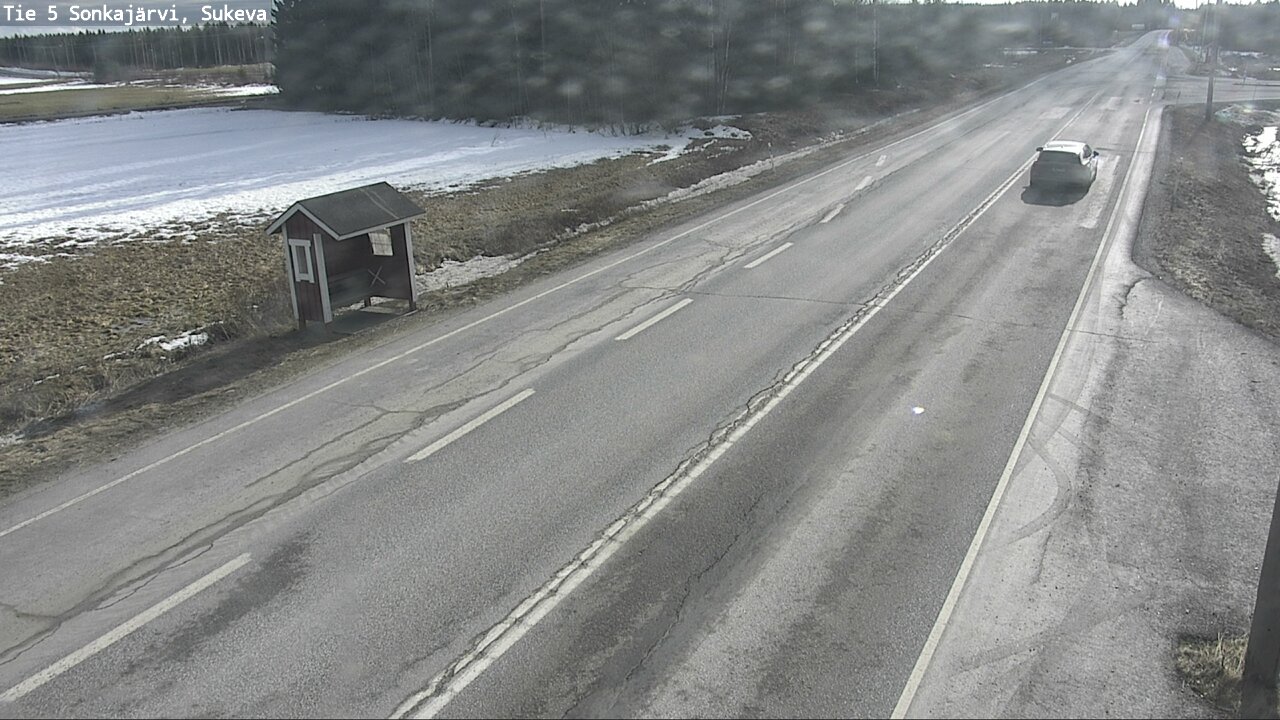 Weather Camera Image Road 5 Sonkajärvi, Sukeva, Sonkajärvi, Pohjois-Savo
