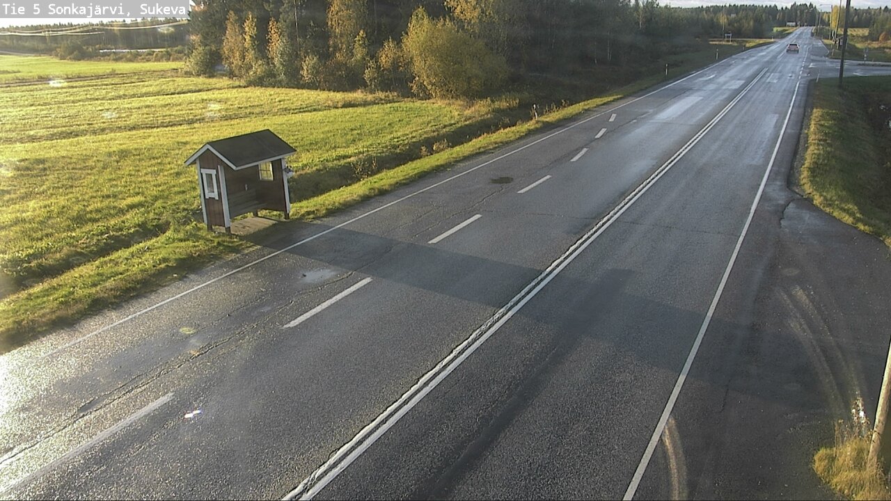 Weather Camera Image Road 5 Sonkajärvi, Sukeva, Sonkajärvi, Pohjois-Savo
