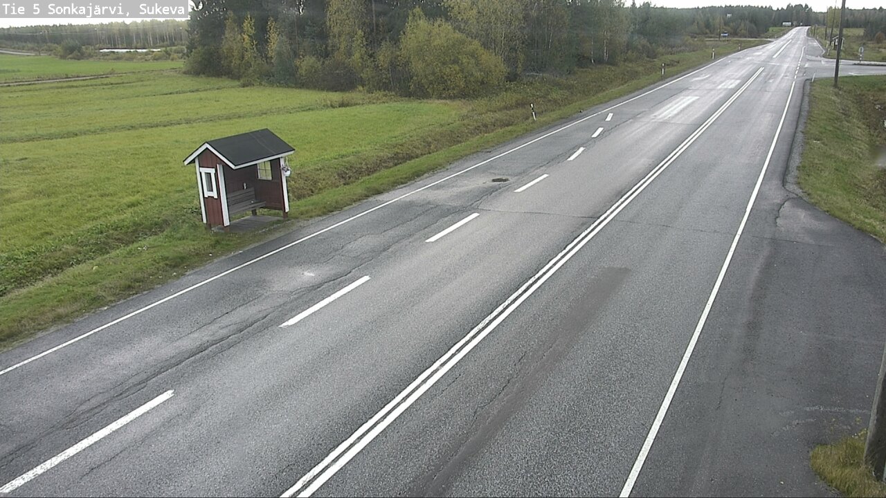 Weather Camera Image Road 5 Sonkajärvi, Sukeva, Sonkajärvi, Pohjois-Savo