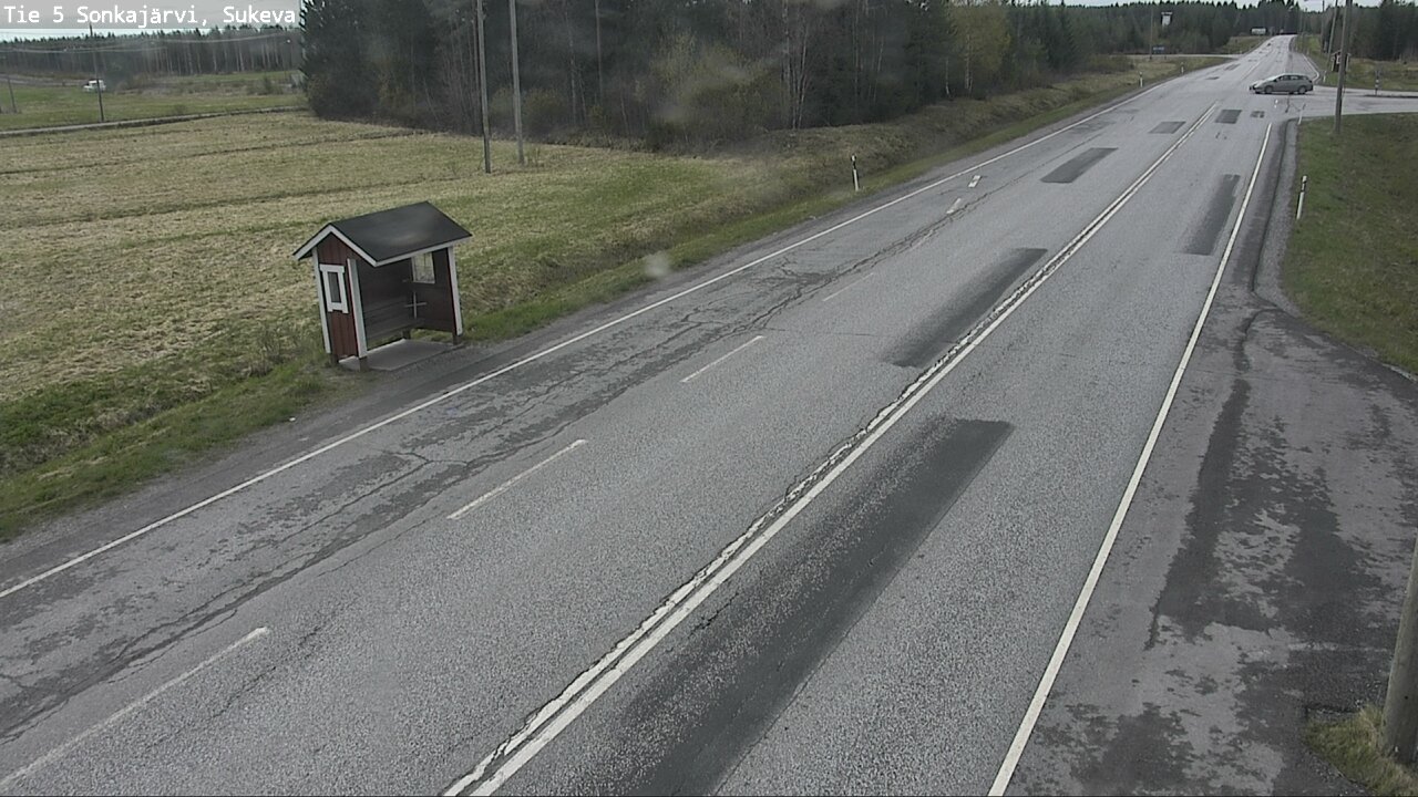 Weather Camera Image Road 5 Sonkajärvi, Sukeva, Sonkajärvi, Pohjois-Savo
