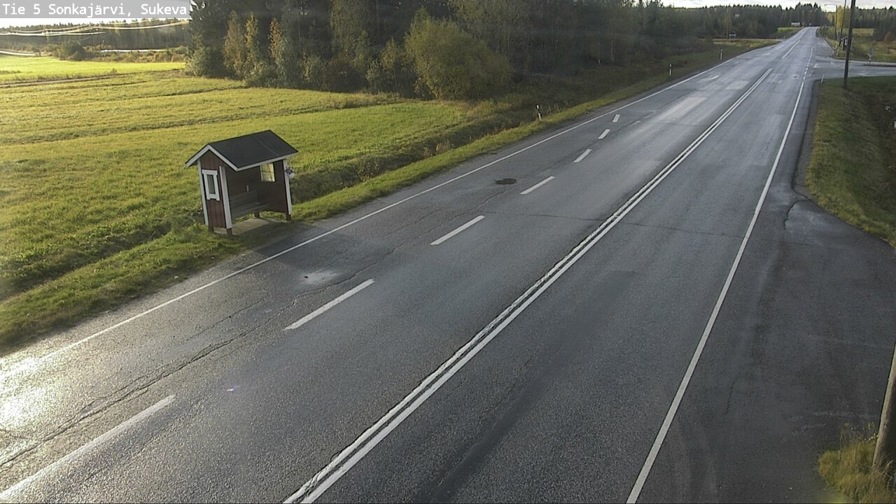 Weather Camera Image Road 5 Sonkajärvi, Sukeva, Sonkajärvi, Pohjois-Savo