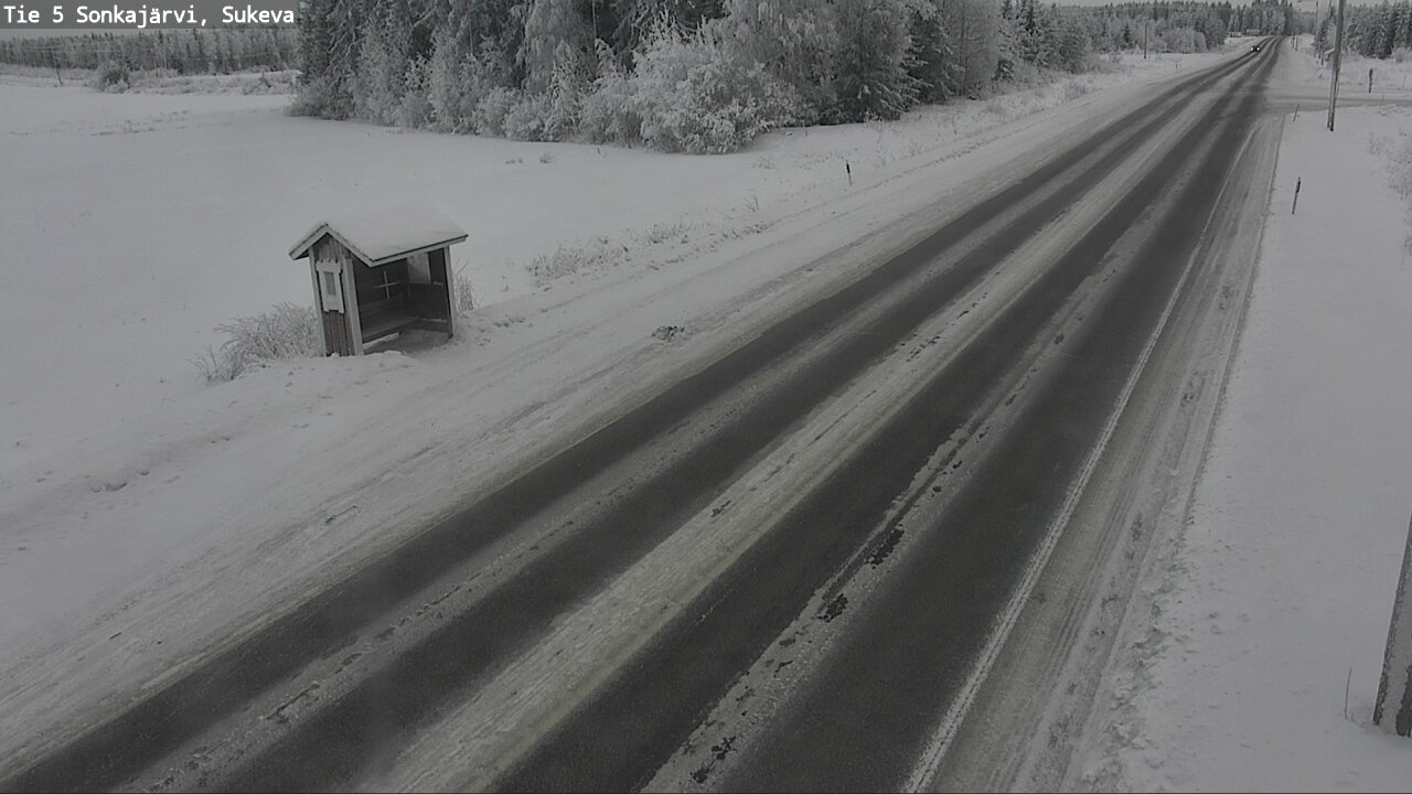 Weather Camera Image Road 5 Sonkajärvi, Sukeva, Sonkajärvi, Pohjois-Savo