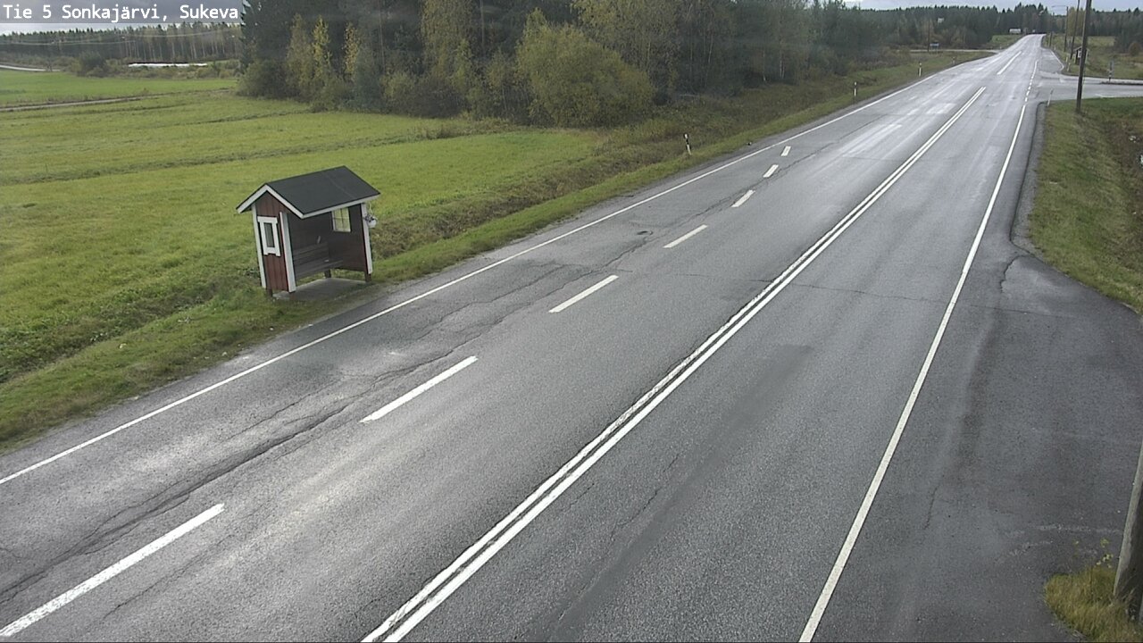 Weather Camera Image Road 5 Sonkajärvi, Sukeva, Sonkajärvi, Pohjois-Savo