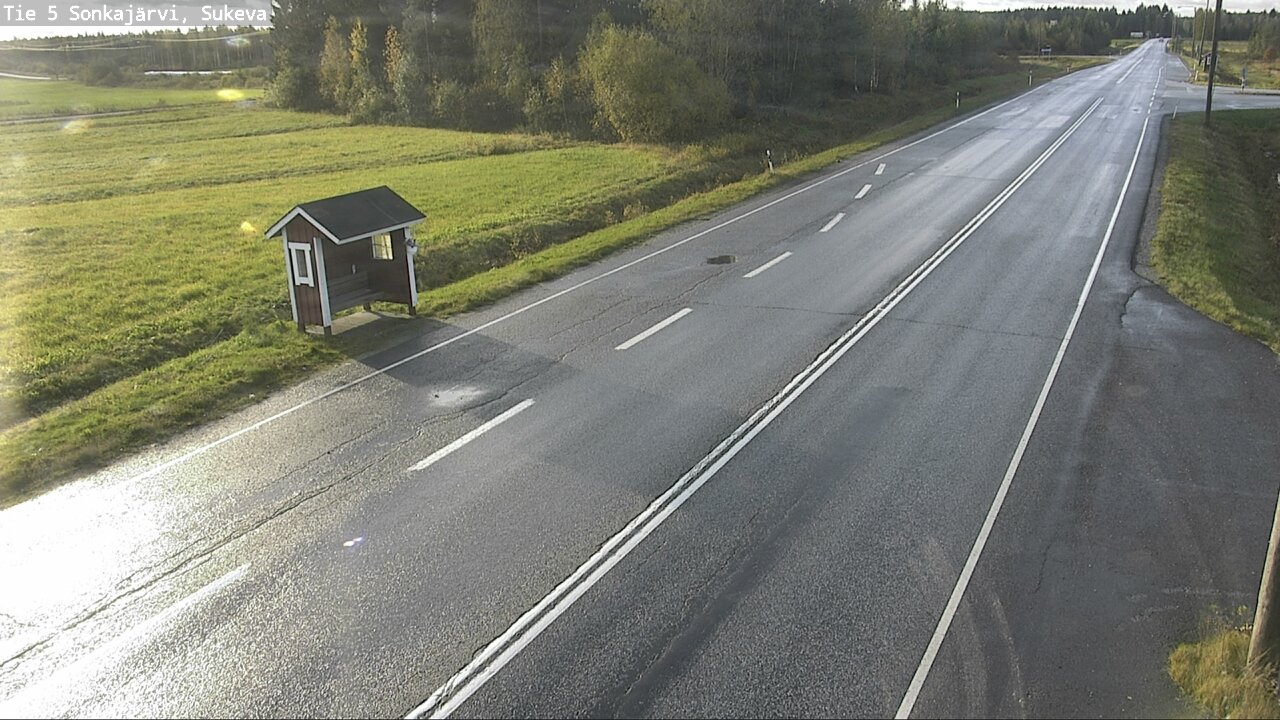 Weather Camera Image Road 5 Sonkajärvi, Sukeva, Sonkajärvi, Pohjois-Savo