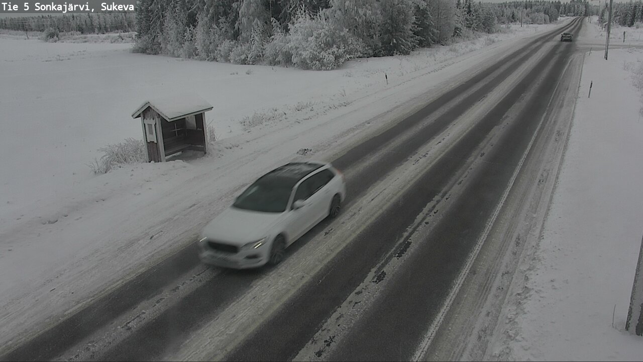 Weather Camera Image Road 5 Sonkajärvi, Sukeva, Sonkajärvi, Pohjois-Savo