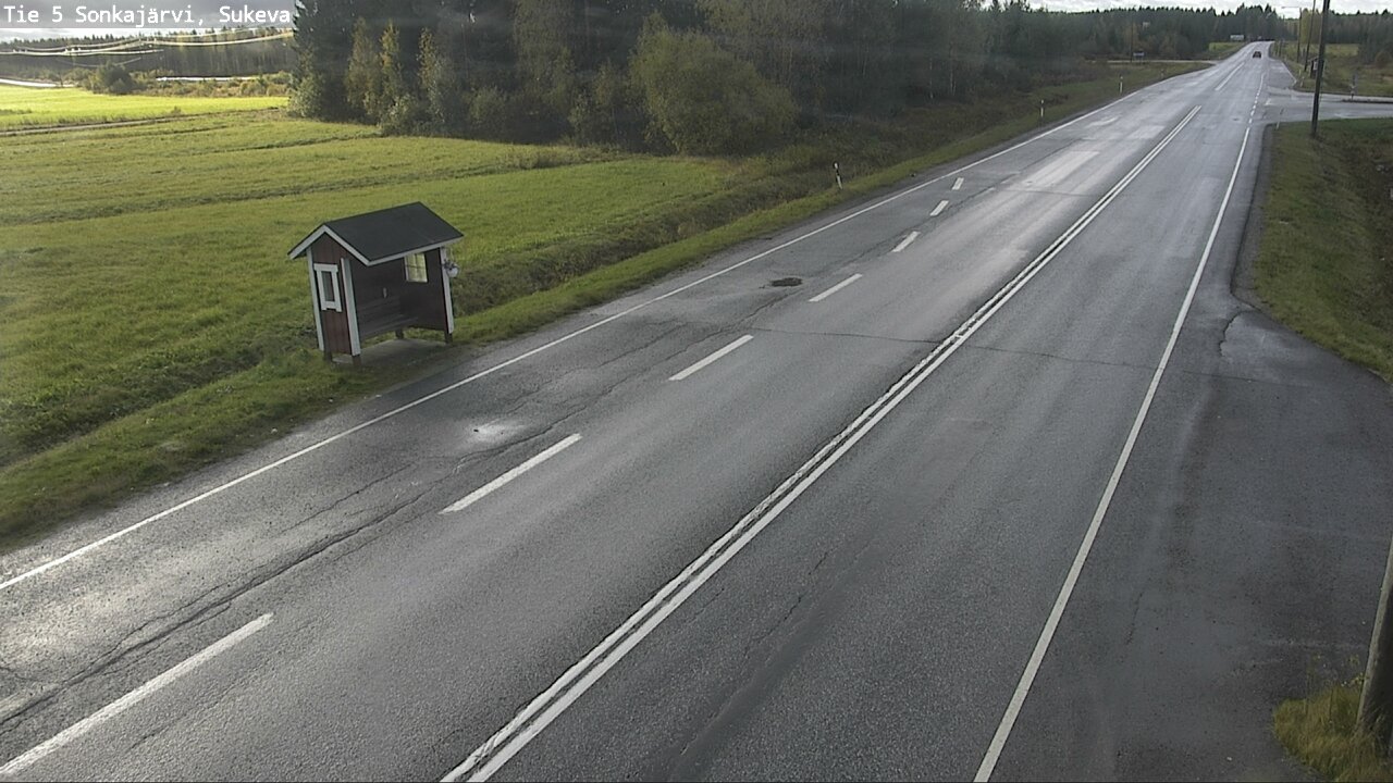 Weather Camera Image Road 5 Sonkajärvi, Sukeva, Sonkajärvi, Pohjois-Savo