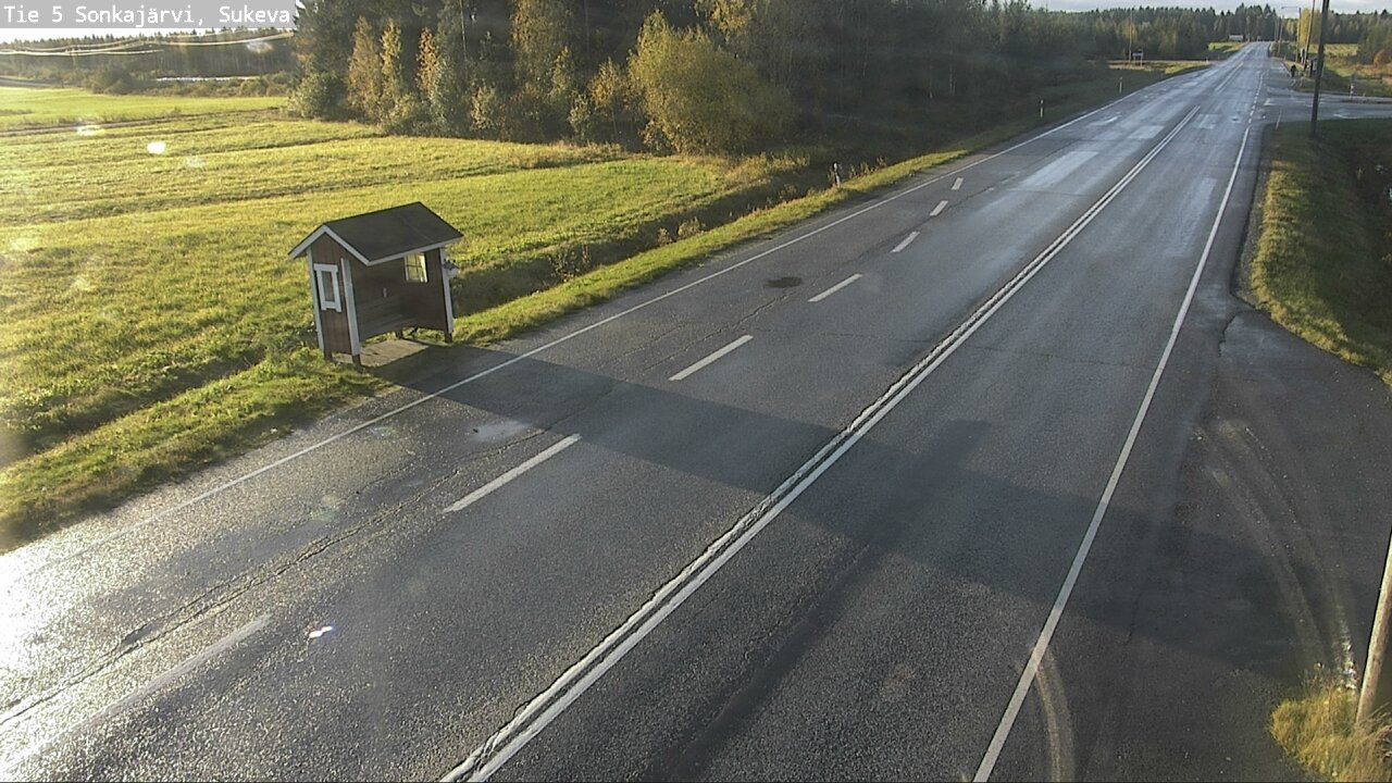 Weather Camera Image Road 5 Sonkajärvi, Sukeva, Sonkajärvi, Pohjois-Savo