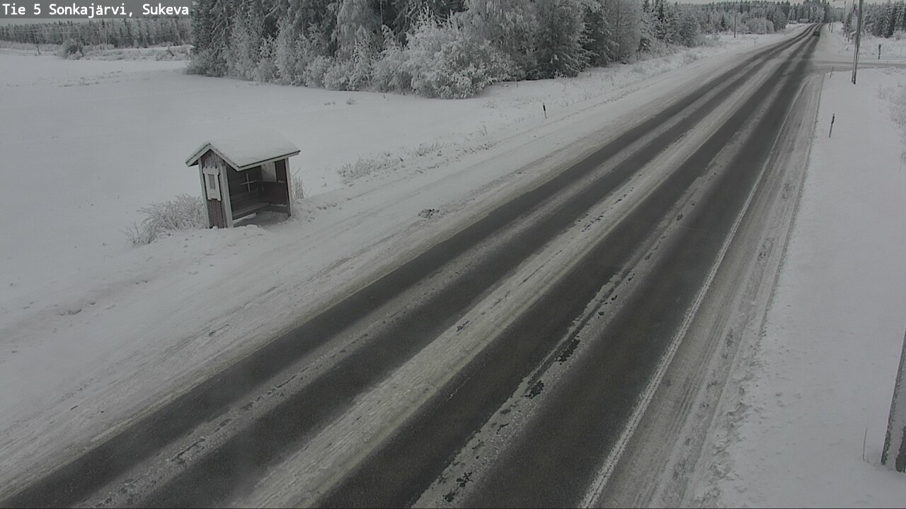 Weather Camera Image Road 5 Sonkajärvi, Sukeva, Sonkajärvi, Pohjois-Savo