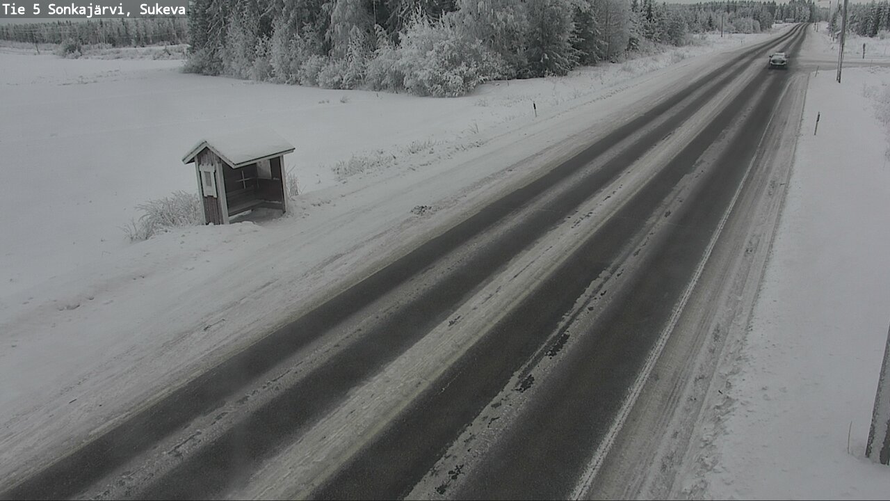 Weather Camera Image Road 5 Sonkajärvi, Sukeva, Sonkajärvi, Pohjois-Savo