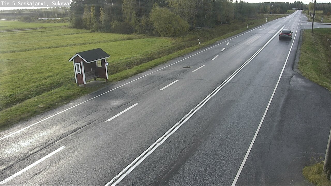 Weather Camera Image Road 5 Sonkajärvi, Sukeva, Sonkajärvi, Pohjois-Savo