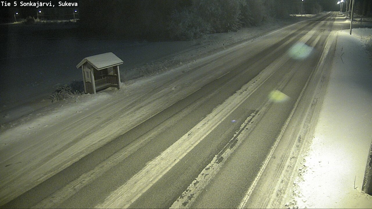 Weather Camera Image Road 5 Sonkajärvi, Sukeva, Sonkajärvi, Pohjois-Savo