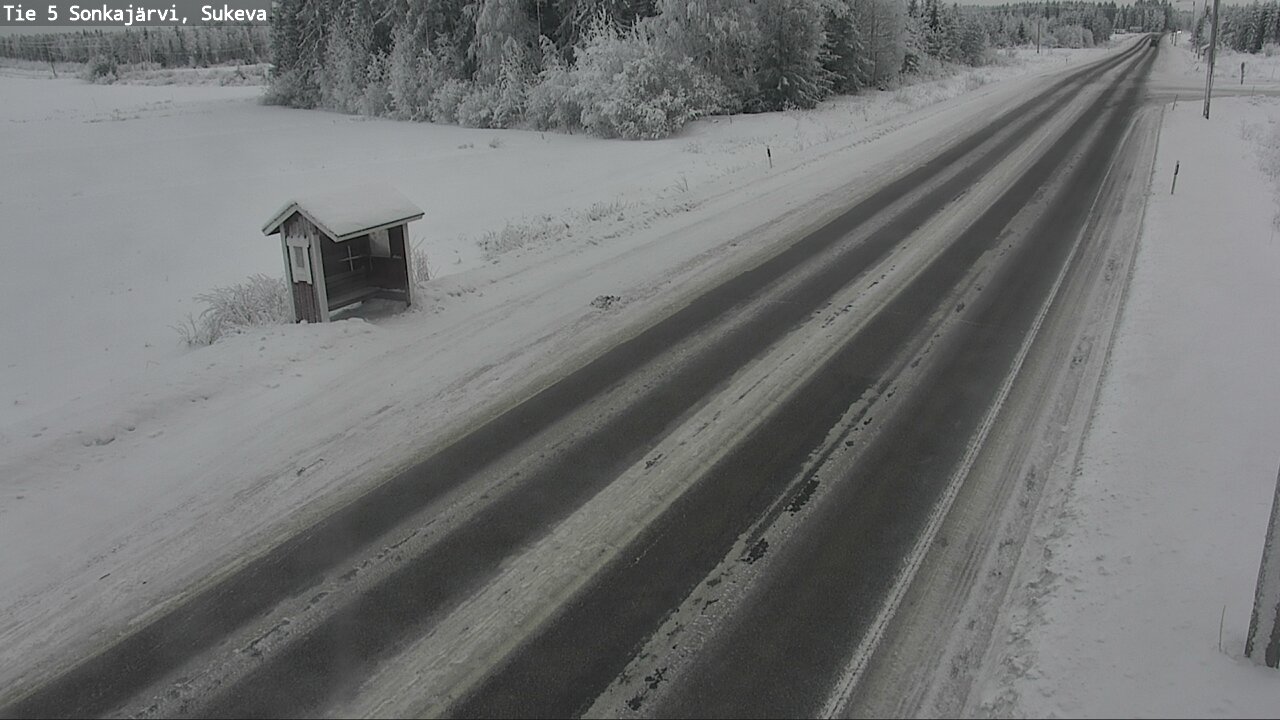 Weather Camera Image Road 5 Sonkajärvi, Sukeva, Sonkajärvi, Pohjois-Savo