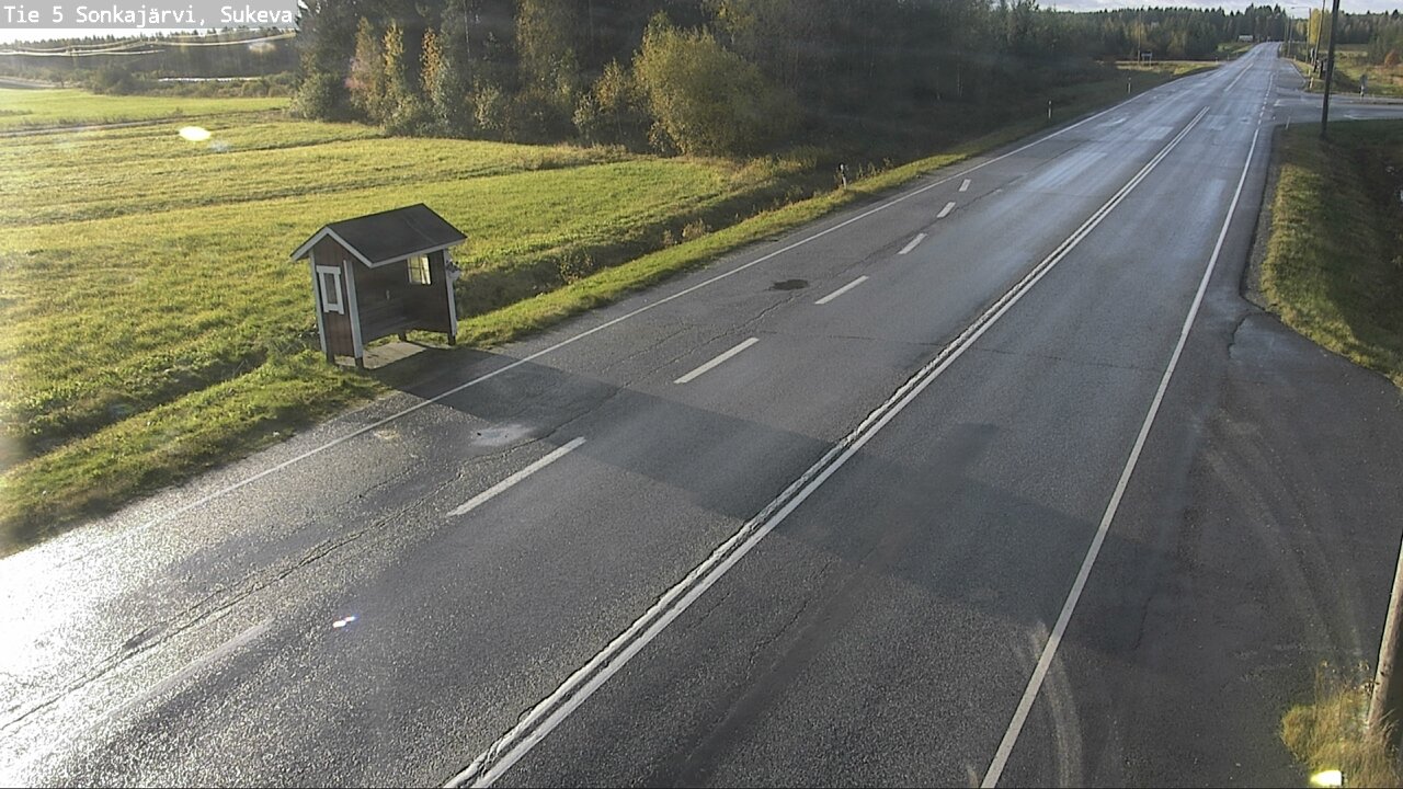 Weather Camera Image Road 5 Sonkajärvi, Sukeva, Sonkajärvi, Pohjois-Savo