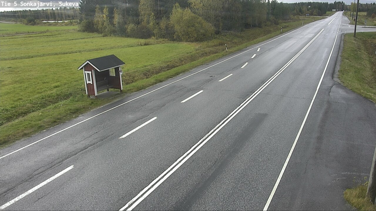 Weather Camera Image Road 5 Sonkajärvi, Sukeva, Sonkajärvi, Pohjois-Savo