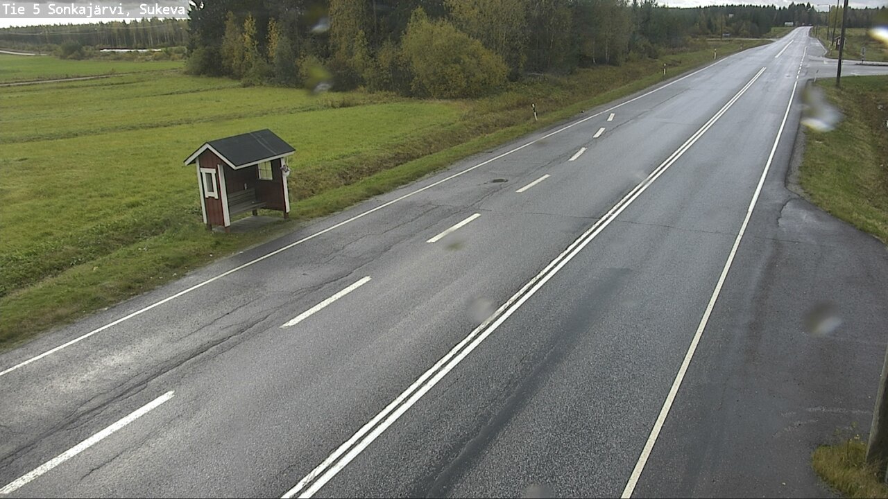 Weather Camera Image Road 5 Sonkajärvi, Sukeva, Sonkajärvi, Pohjois-Savo