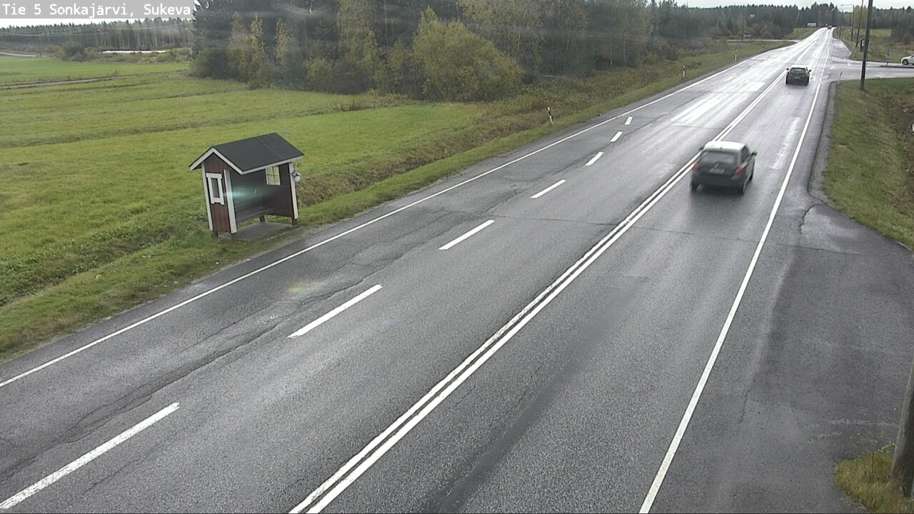 Weather Camera Image Road 5 Sonkajärvi, Sukeva, Sonkajärvi, Pohjois-Savo