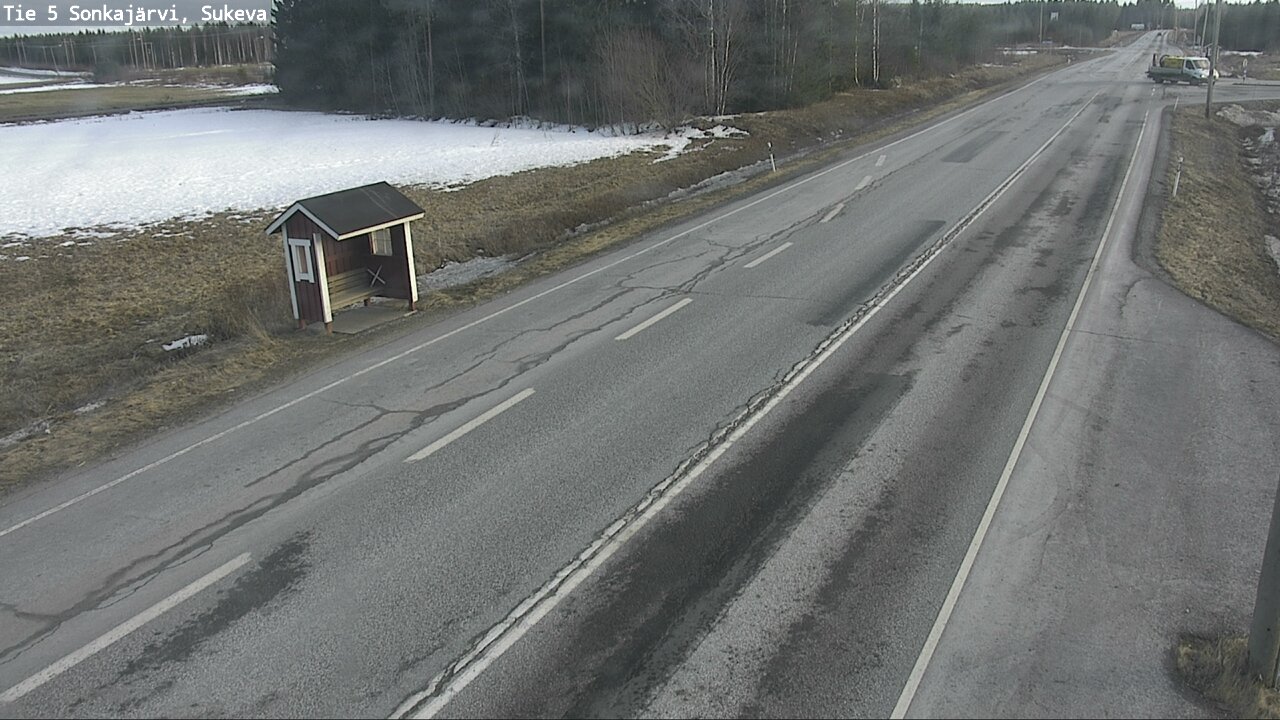 Weather Camera Image Road 5 Sonkajärvi, Sukeva, Sonkajärvi, Pohjois-Savo