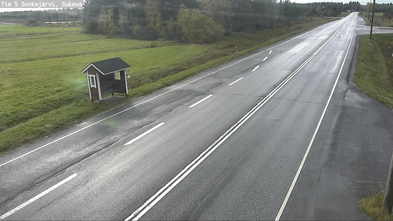 Weather Camera Image Road 5 Sonkajärvi, Sukeva, Sonkajärvi, Pohjois-Savo