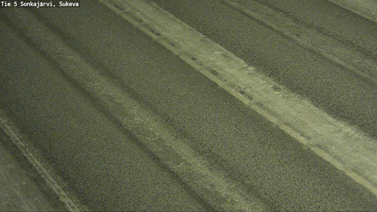 Weather Camera Image Väg 5 Sonkajärvi, Sukeva, Sonkajärvi, Pohjois-Savo