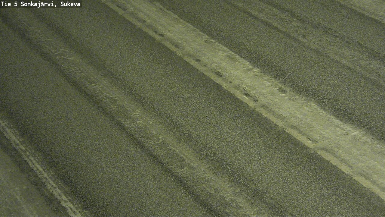 Weather Camera Image Väg 5 Sonkajärvi, Sukeva, Sonkajärvi, Pohjois-Savo