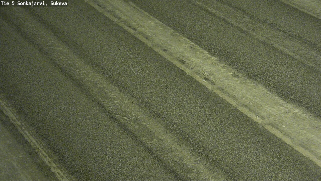 Weather Camera Image Väg 5 Sonkajärvi, Sukeva, Sonkajärvi, Pohjois-Savo