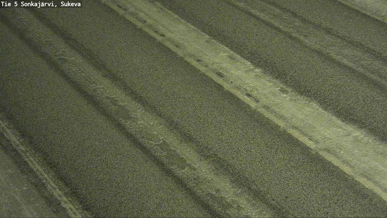 Weather Camera Image Väg 5 Sonkajärvi, Sukeva, Sonkajärvi, Pohjois-Savo