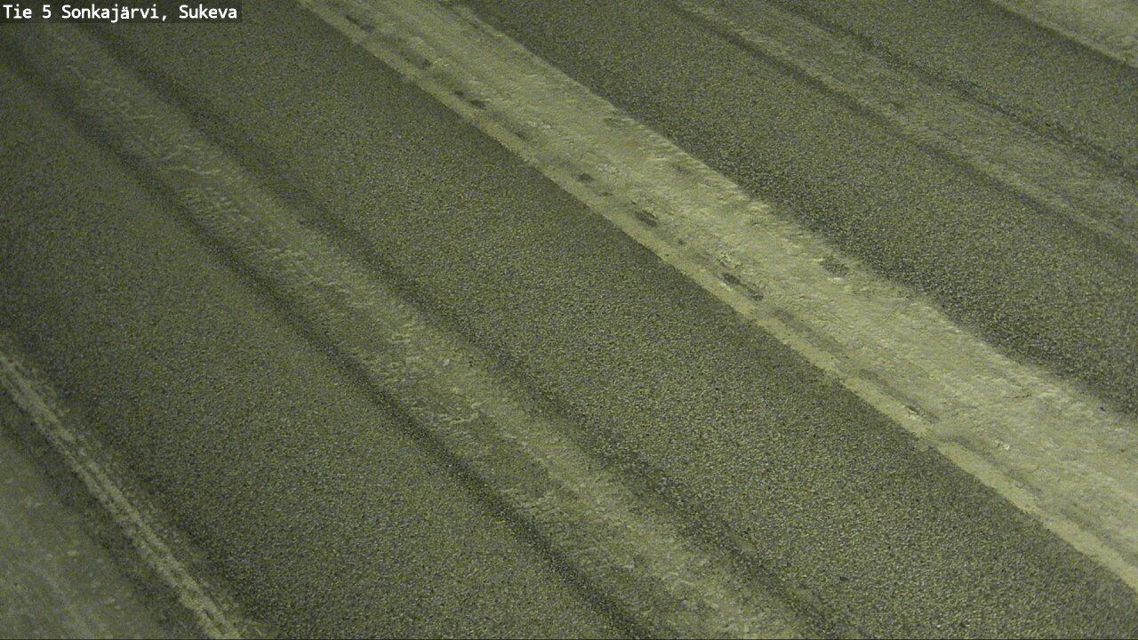Weather Camera Image Väg 5 Sonkajärvi, Sukeva, Sonkajärvi, Pohjois-Savo