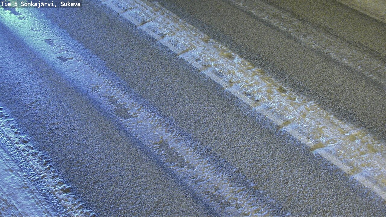 Weather Camera Image Väg 5 Sonkajärvi, Sukeva, Sonkajärvi, Pohjois-Savo