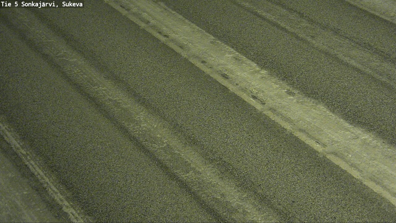Weather Camera Image Väg 5 Sonkajärvi, Sukeva, Sonkajärvi, Pohjois-Savo