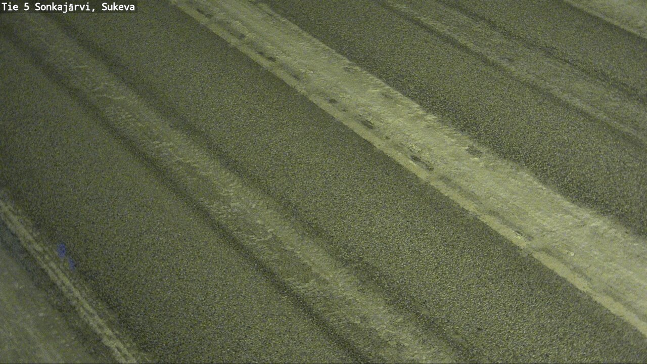 Weather Camera Image Väg 5 Sonkajärvi, Sukeva, Sonkajärvi, Pohjois-Savo