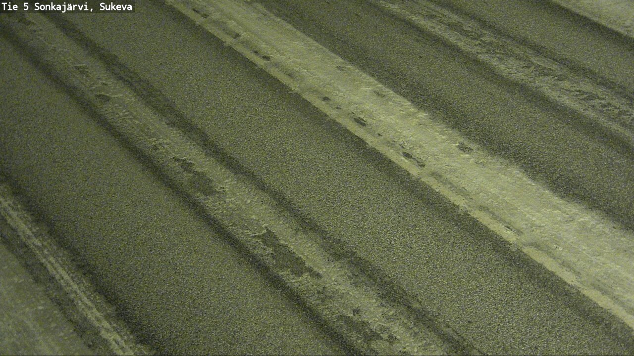 Weather Camera Image Väg 5 Sonkajärvi, Sukeva, Sonkajärvi, Pohjois-Savo