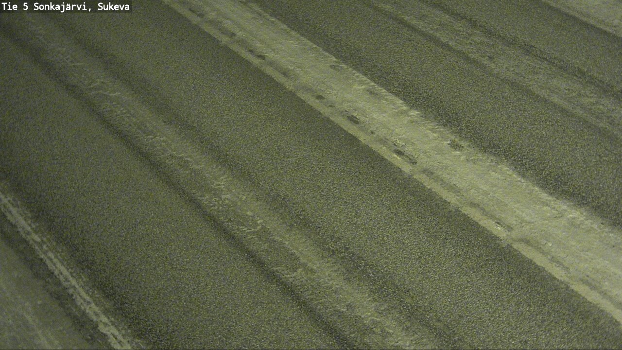 Weather Camera Image Väg 5 Sonkajärvi, Sukeva, Sonkajärvi, Pohjois-Savo