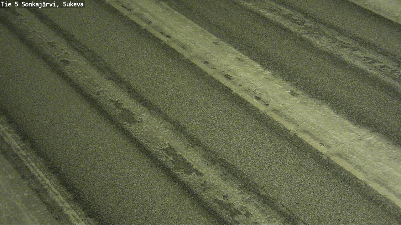 Weather Camera Image Väg 5 Sonkajärvi, Sukeva, Sonkajärvi, Pohjois-Savo