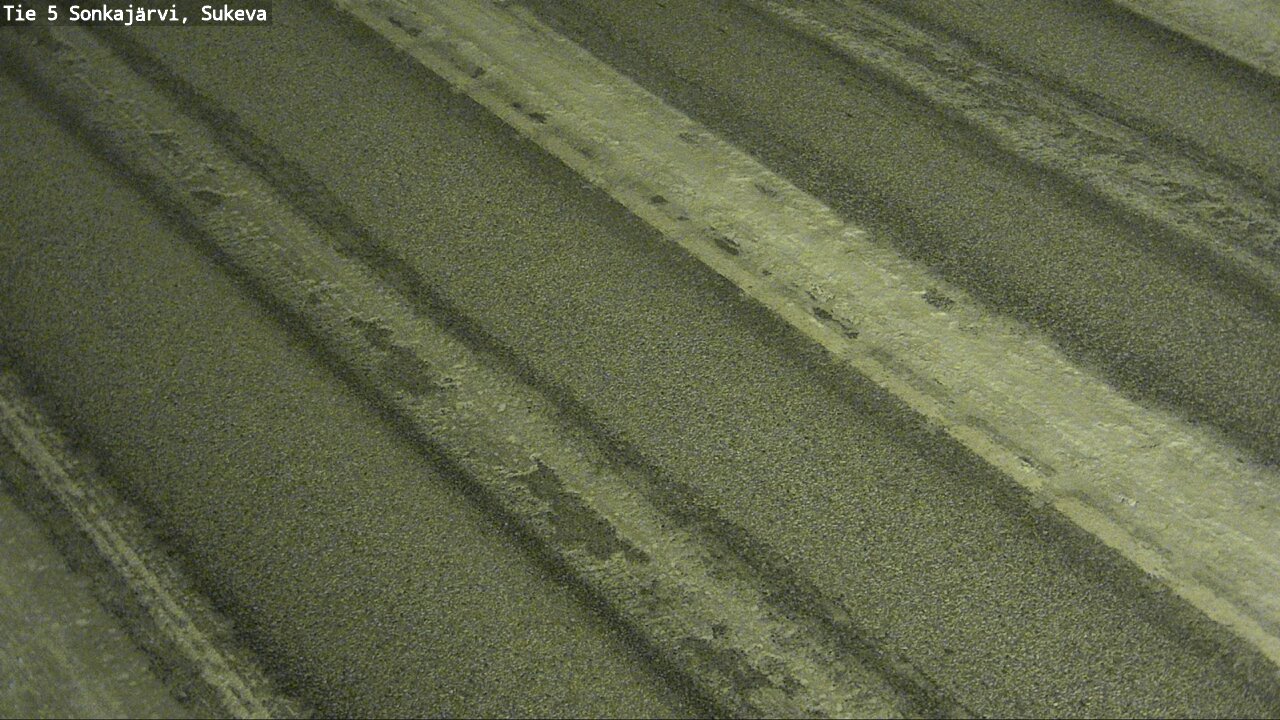 Weather Camera Image Väg 5 Sonkajärvi, Sukeva, Sonkajärvi, Pohjois-Savo