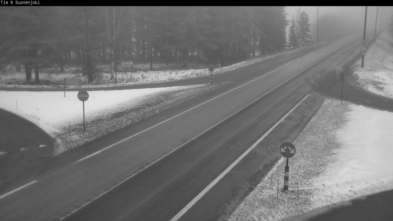 Weather Camera Image Väg 9 Suonenjoki, Purola, Suonenjoki, Pohjois-Savo