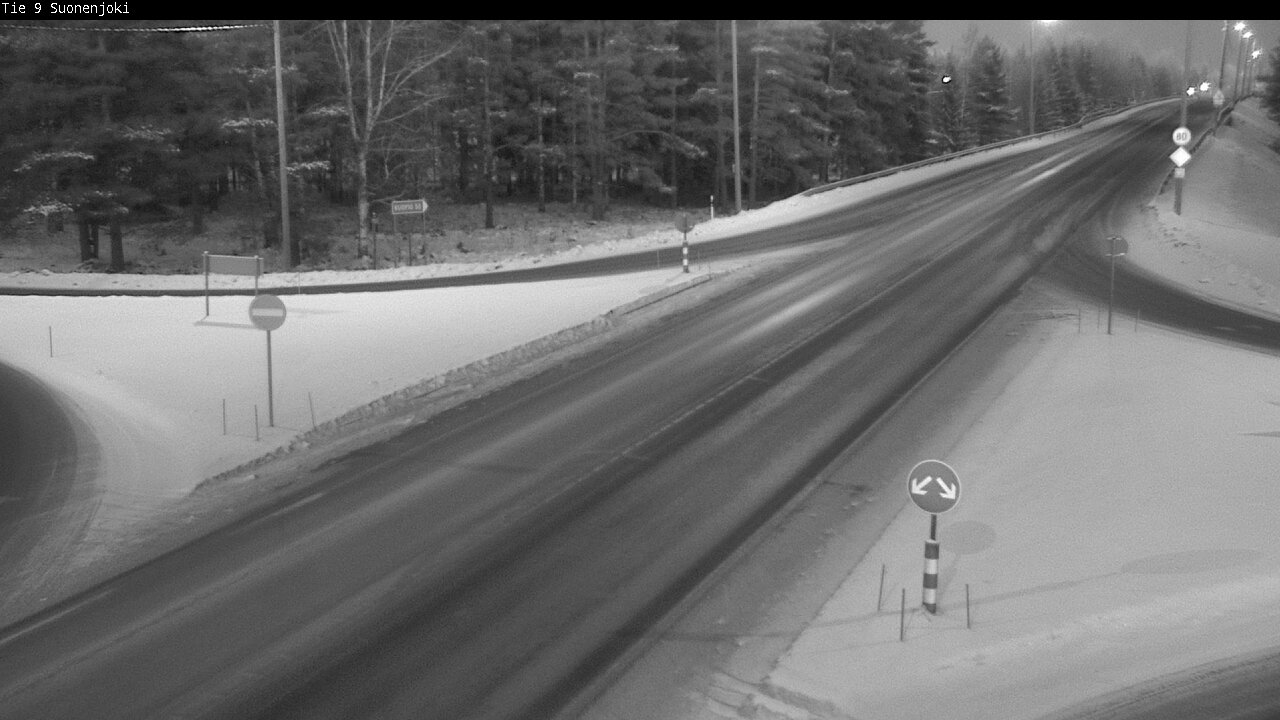 Weather Camera Image Väg 9 Suonenjoki, Purola, Suonenjoki, Pohjois-Savo