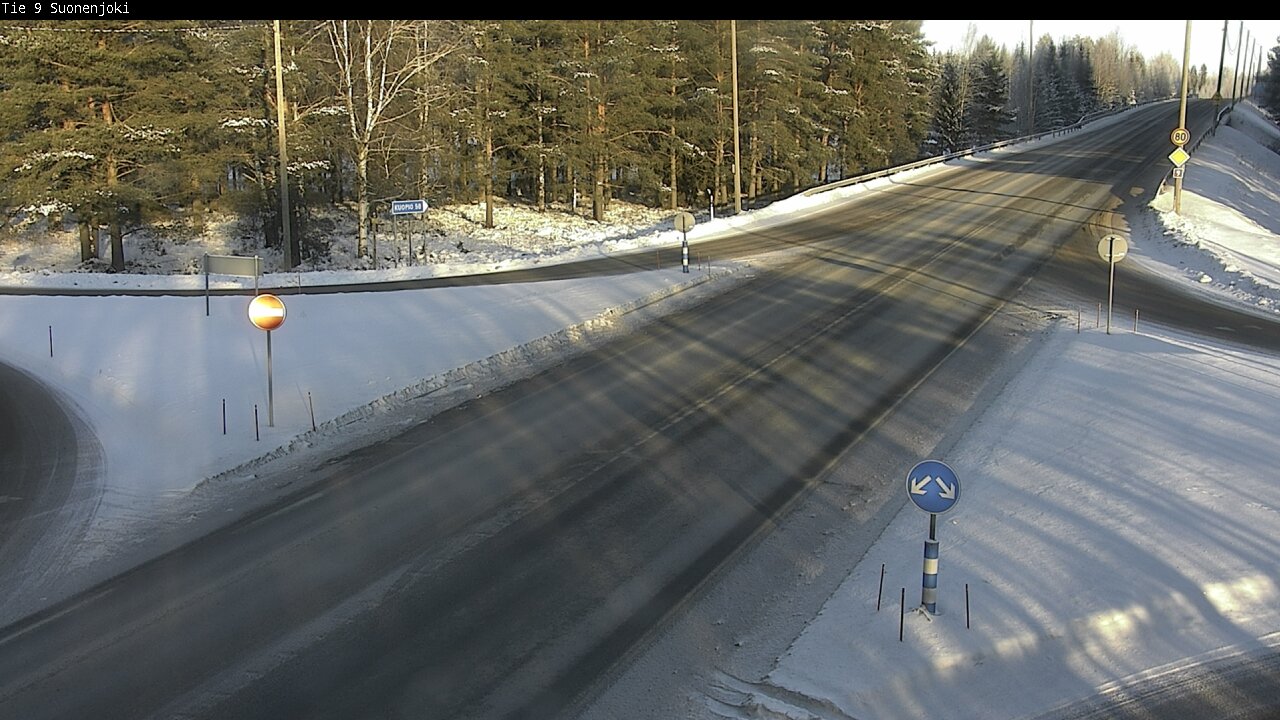 Weather Camera Image Väg 9 Suonenjoki, Purola, Suonenjoki, Pohjois-Savo