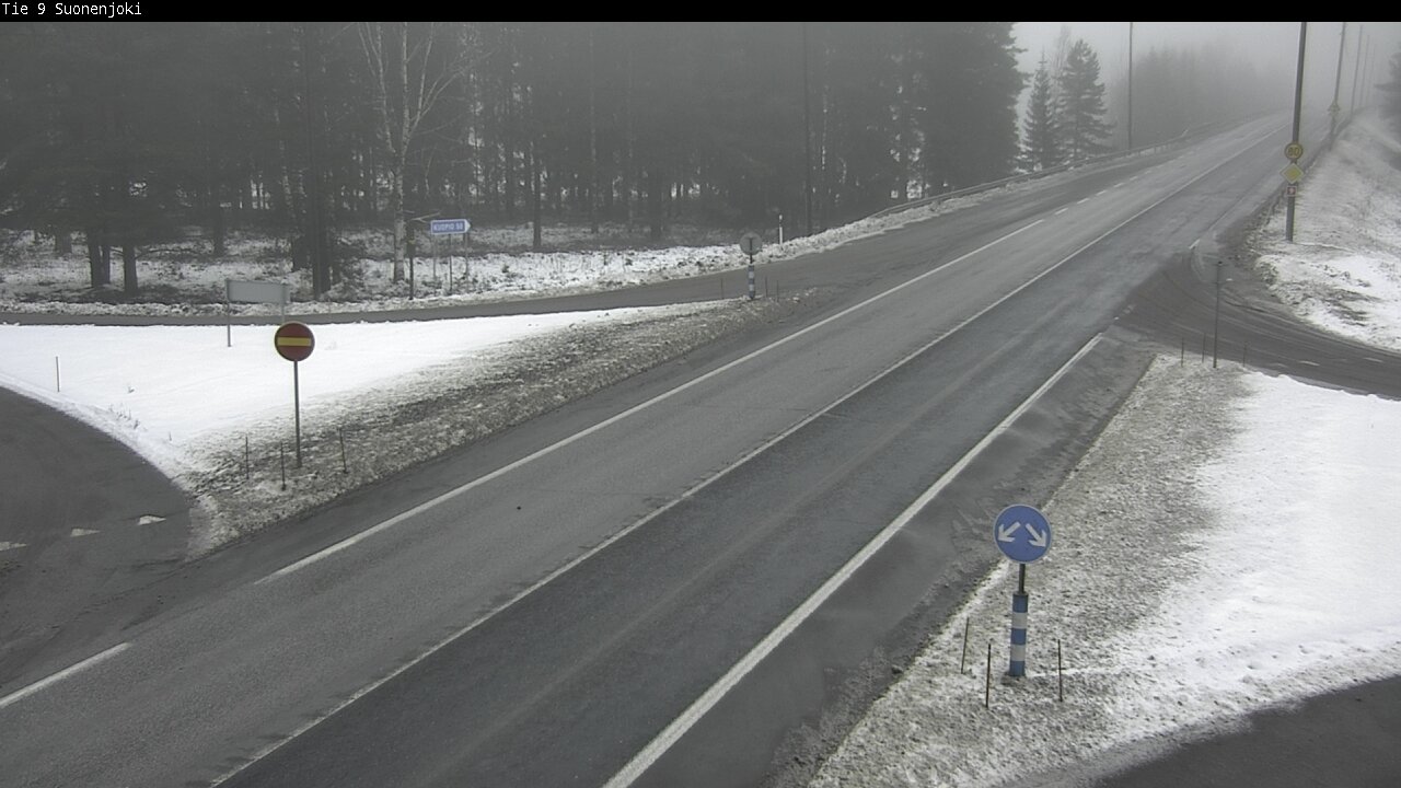 Weather Camera Image Väg 9 Suonenjoki, Purola, Suonenjoki, Pohjois-Savo