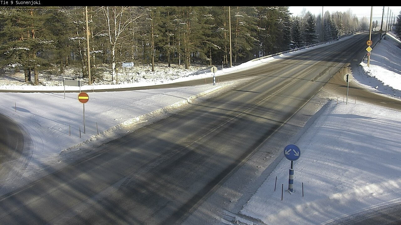 Weather Camera Image Väg 9 Suonenjoki, Purola, Suonenjoki, Pohjois-Savo